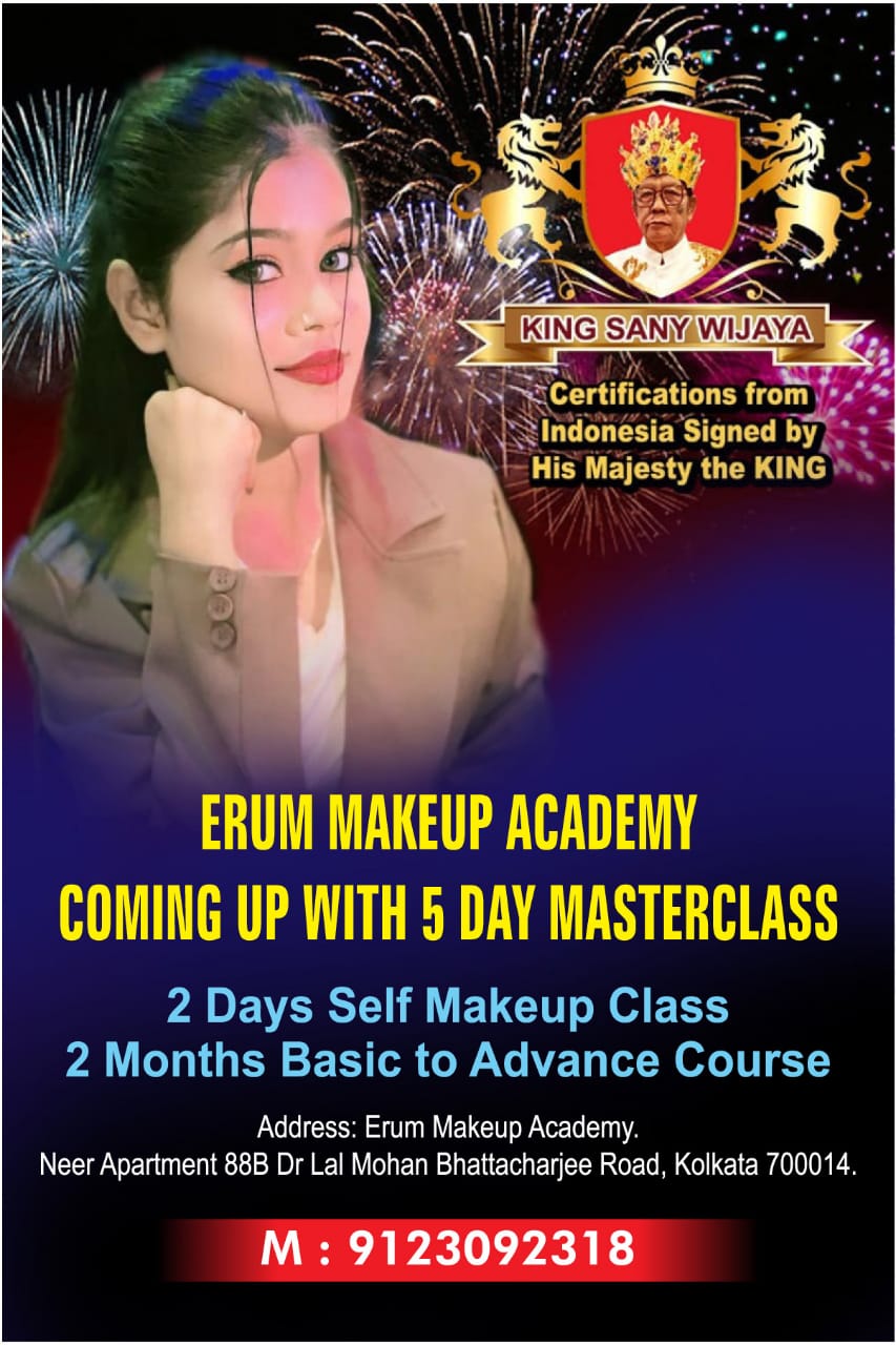 Erum Seraj World Best Makeup Artist opens her Makeup Academy in Kolkata Erum Seraj World Best Makeup Artist opens her Makeup Academy in Kolkata